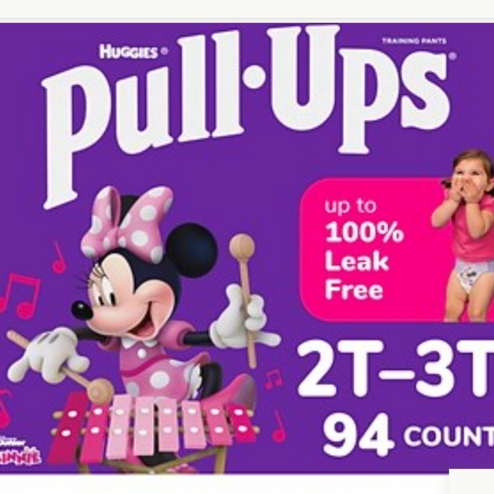 Pull-Ups Training Pants for Kids - Pink and Purple